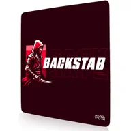 Podkładki pod mysz - PODKŁADKA POD MYSZ MYSZKĘ Backstab 30x30 TILT Gamingowa Prezent - miniaturka - grafika 1