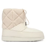 Śniegowce damskie - Śniegowce LOVE MOSCHINO JA24412G0NISJ Écru - miniaturka - grafika 1