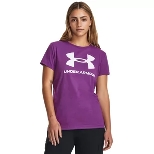 Koszulka damska Under Armour SPORTSTYLE LOGO SS - Koszulki sportowe damskie - miniaturka - grafika 1