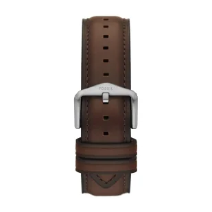 Brązowy pasek skórzany Fossil 22 mm Carraway FS6012 ★ % SALE % ★ Kup teraz, zapłać za 30 dni GRATIS WYSYŁKA ZWROT DO 365 DNI - Akcesoria do zegarków - miniaturka - grafika 1