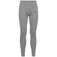 Legginsy - ODLO Męskie legginsy Bl Bottom Long Active Warm Eco szary Steel Grey Melange 4XL 159122 - miniaturka - grafika 1