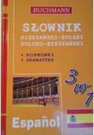 Książki do nauki języka hiszpańskiego - Słownik 3w1 hiszpańsko-polski polsko-hiszpański - miniaturka - grafika 1