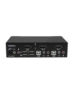 Przełączniki KVM - 2 PORT DISPLAYPORT KVM SWITCH StarTech.com 2 Port DisplayPort USB KVM Switch - DisplayPort KVM Umschalter mit Audio - miniaturka - grafika 1