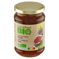 Słodkie kremy i masła - Carrefour Bio Ekologiczny dżem z fig z cukrem trzcinowym 360 g - miniaturka - grafika 1