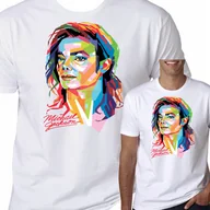 Koszulki męskie - T-Shirt KOSZULKA MICHAEL JACKSON PREZENT XL 0827 - miniaturka - grafika 1