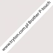 Drukarki kart i etykiet - Rurka termokurczliwa Brother 9mm czarny na biały - miniaturka - grafika 1