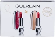 Szminki - Guerlain Set Guerlain: Rouge G, Satin Finish, Cream Lipstick, 25, 3.5 g + Rouge G, Satin Finish, Cream Lipstick, 28, 3.5 g + Rouge G, Lipstick Metal Case, 2 pcs For Women - miniaturka - grafika 1