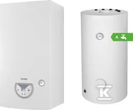 Piece i kotły grzewcze - Termet Pakiet z kotłem gazowym kondensacyjnym SILVER PRO 20 kW i zasobnikiem SWK 100 - miniaturka - grafika 1