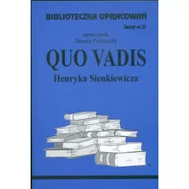 Quo Vadis. Biblioteczka opracowań. Zeszyt nr 27 - Pomoce naukowe - miniaturka - grafika 1