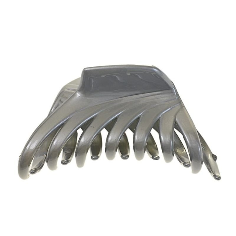 Francuska spinka - klamra szara 4 cm x 8 cm