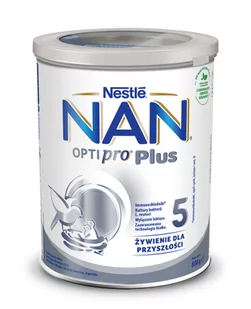 Nestle Nan Optipro Plus 5 Produkt na bazie mleka dla małych dzieci po 2,5 roku życia 800 g - Mleko modyfikowane - miniaturka - grafika 1