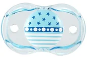 Smoczki uspokajające - Raz baby GWIAZDKI smoczek uspokajający 0m+ Raz baby RAZ 007-STARS - miniaturka - grafika 1