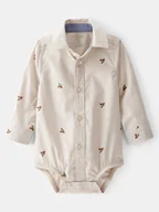 Body dla niemowląt - OshKosh Body w kolorze beżowym - miniaturka - grafika 1