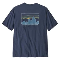Koszulki sportowe męskie - Koszulka męska Patagonia M's '73 Skyline Organic T-Shirt Rozmiar: XL / Kolor: ciemnoniebieski - miniaturka - grafika 1