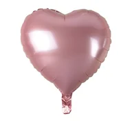Balony i akcesoria - GoDAN Balon foliowy 18" na urodziny, Serce jasno różowe BFOL/7005-5 - miniaturka - grafika 1