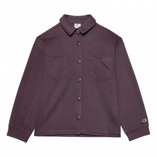 Damska bluza koszulowa Champion Rochester Long Sleeves Top - brązowa - CHAMPION - Bluzy sportowe damskie - miniaturka - grafika 1
