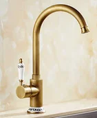 Baterie kuchenne - Bateria kuchenna retro SEMELE szczotkowany mosiądz - miniaturka - grafika 1