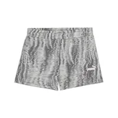 Spodenki damskie - PUMA ESS Nature 2.0 Mid-Rise AOP szorty 10 cm - miniaturka - grafika 1