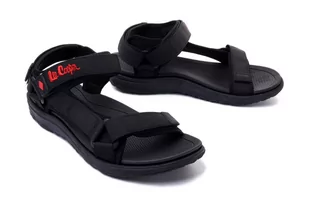 LEE COOPER LCW-22-34-0960M black, sandały męskie - Lee Cooper - Sandały męskie - miniaturka - grafika 1