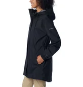 Kurtki damskie - Kurtka wodoodporna damska Columbia SPLASH SIDE II czarna 2116421010 - miniaturka - grafika 1