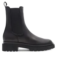 Botki damskie - Botki Gino Rossi SUSAN-26034PE Czarny - miniaturka - grafika 1