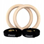 Materace turystyczne - Drewniane Kółka Gimnastyczne Master - miniaturka - grafika 1