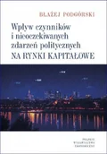 Filozofia i socjologia - Wpływ czynników i nieoczekiwanych zdarzeń politycznych na rynki kapitałowe - miniaturka - grafika 1