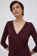 Bluzki damskie - Lauren Ralph Lauren bluzka damska kolor fioletowy gładka - miniaturka - grafika 1