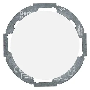 Hager R.classic Ściemniacz obrotowy komfort z płytką czołową, biały, obciążenie R/L/C 20-420 W, LED 3-100 W 29442089 29442089 - Wyłączniki światła i elektryczne - miniaturka - grafika 1
