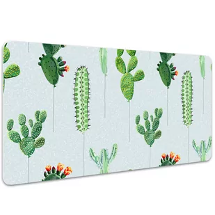Mata na biurko Odmiany kaktusa 100x50 cm - Podkładki na biurko - miniaturka - grafika 1