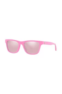 Polo Ralph Lauren okulary przeciwsłoneczne dziecięce kolor różowy 0PP9504U - Okulary dla dzieci - miniaturka - grafika 1