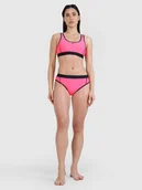 Stroje kąpielowe - 4F Dół od bikini damski 4FWSS25UBKBF078-55N Fioletowy Roz. L - miniaturka - grafika 1