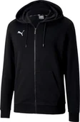 Bluzy męskie - Puma Bluza męska Puma teamGOAL 23 Causals Hooded Jacked czarna 656708 03 M - miniaturka - grafika 1