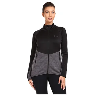 Bluza damska Kilpi Tomms-W Rozmiar: M / Kolor: czarny - Bluzy sportowe damskie - miniaturka - grafika 1