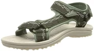 Sandały damskie - Jack Wolfskin Wave Breaker W sandały damskie, Hedge Green, rozmiar 38 EU - miniaturka - grafika 1