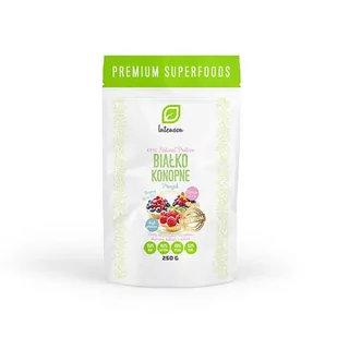 Intenson Intenson Hemp Protein białko z konopii w proszku 250g 5902150280774 - Suplementy diety - miniaturka - grafika 1