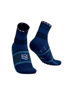 COMPRESSPORT skarpetki trekkingowe FAST HIKING SOCKS estate blue/pacific coast - Skarpetki sportowe męskie - miniaturka - grafika 1