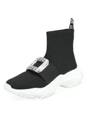 Trampki damskie - Steve Madden Sneakersy w kolorze czarnym - miniaturka - grafika 1