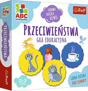 Trefl ABC malucha Przeciwieństwa 5900511019438 - Zabawki interaktywne dla dzieci - miniaturka - grafika 1