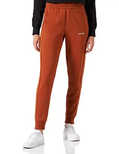 Spodnie sportowe męskie - Calvin Klein Spodnie dresowe męskie, Piernik brązowy, XXL - grafika 1