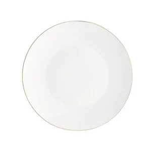 Lumarko Talerz Deserowy 20cm Porcelana Kremowa - Talerze - miniaturka - grafika 1