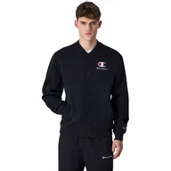 Bluzy męskie - Bluza męska Champion Bomber Sweatshirt czarna 220269 KK001 S - miniaturka - grafika 1