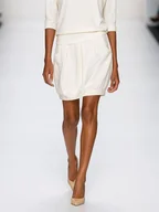 Spódnice - Spódnica ecru YY600034 - miniaturka - grafika 1