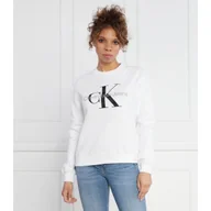 Bluzy damskie - CALVIN KLEIN JEANS Bluza | Regular Fit - miniaturka - grafika 1