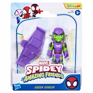 Marvel Spidey i przyjaciele Green Goblin figurka i szybowiec Hasbro G1461 - Figurki dla dzieci - miniaturka - grafika 1