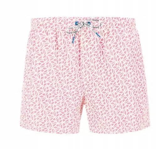 PEPE JEANS KĄPIELÓWKI STRUKTURALNE Z WIĄZANIEM RÓŻOWE XL KWA