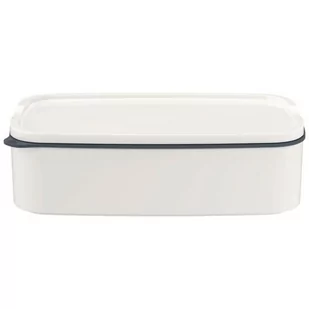 like by Villeroy & Boch group like. by Villeroy & Boch  ToGo & ToStay  pudełko na lunch, 20 x 13 x 6 cm, porcelana premium, prostokątna, biała 10-4869-9414 - Lunch boxy - miniaturka - grafika 1