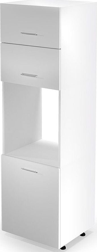 Elior Kuchenna szafka do zabudowy piekarnika Limo 15X - biały połysk