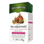 Herbata - Herbapol LUBLIN" SPÓŁKA AKCYJNA Zioła Mnicha na Odporność Ex20 BA.ZIO.MN.ODPOR.EX20 - miniaturka - grafika 1