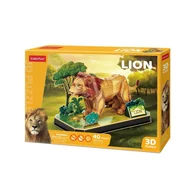 Puzzle - Animal Planet Puzzle Przestrzenne 3D Zwierzęta Lew - miniaturka - grafika 1